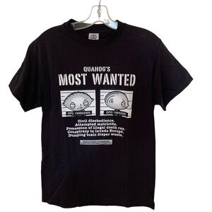 Vintage 2005 Family Guy Black Graphic T Shirt Stewart Gillian Stewie Griffin